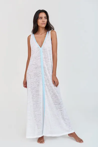 V-Neck Flare Maxi sold by Pitusa product image thumbnail 4