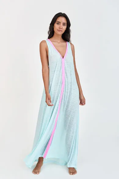 V-Neck Flare Maxi sold by Pitusa product image thumbnail 3