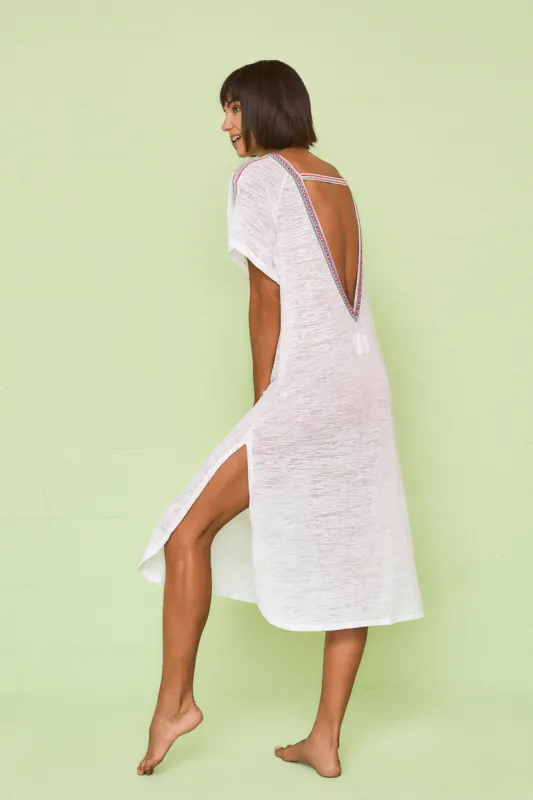 V-Back Dress sold by Pitusa