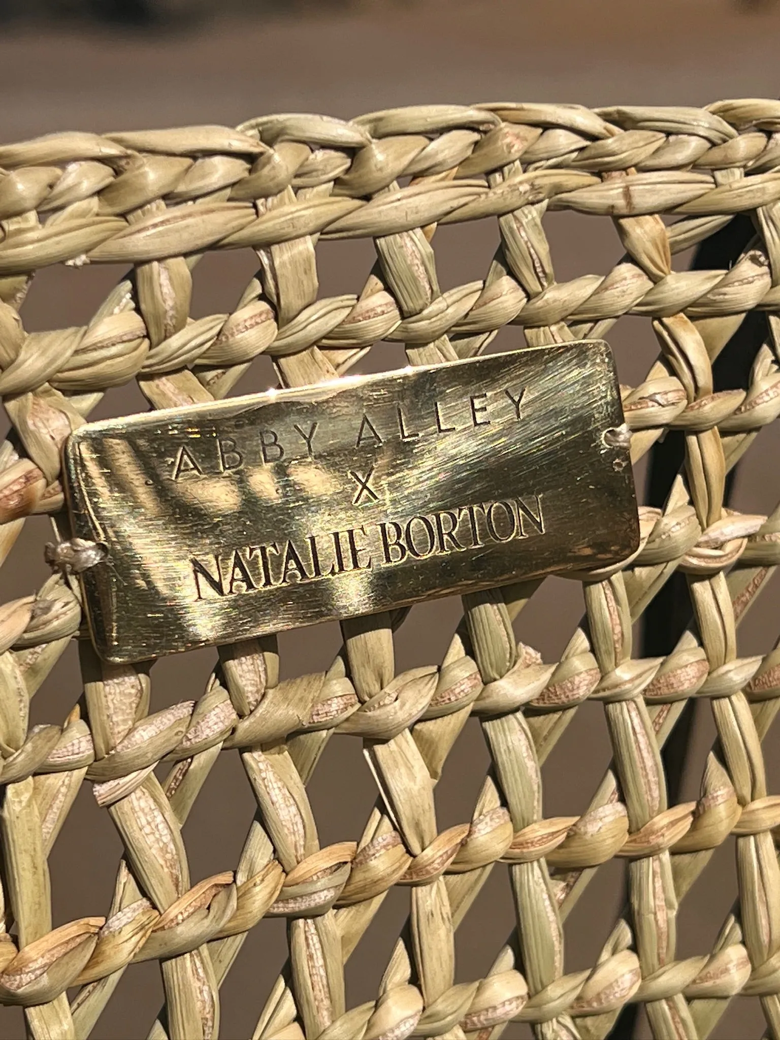 AA x NB Basket Tote sold by Abby Alley product image thumbnail 3