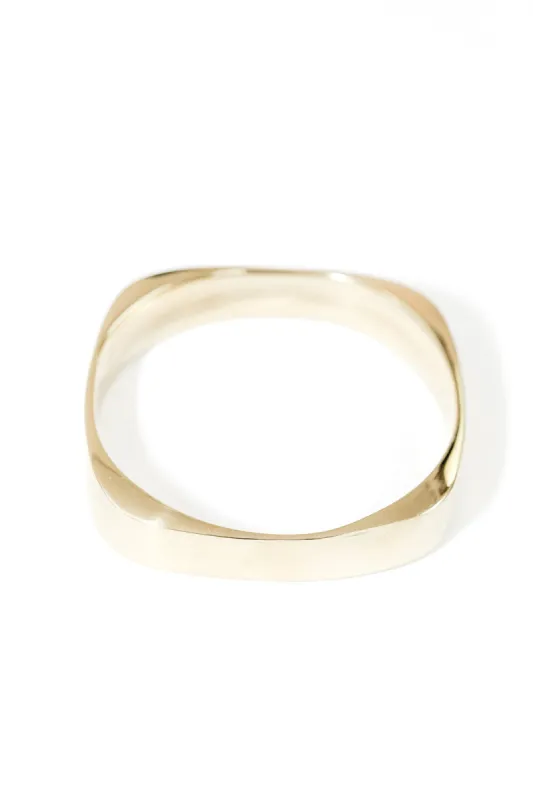 Square Bangle II made by Abby Alley