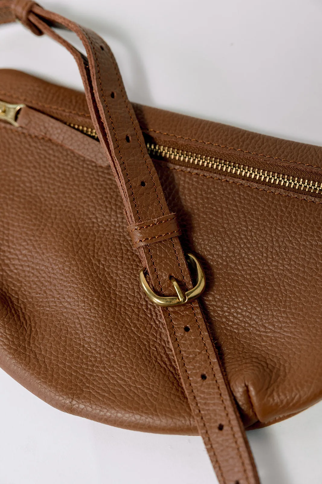 Sling Bag, Cognac sold by Abby Alley product image thumbnail 3