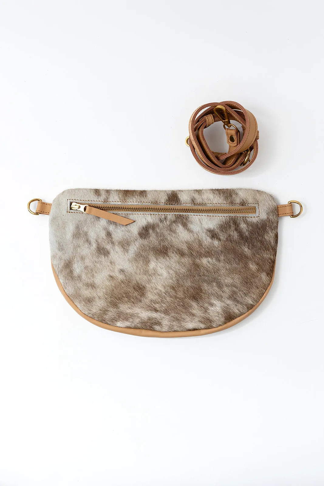 Cow Hair 13: The Big Sling, Tan sold by Abby Alley