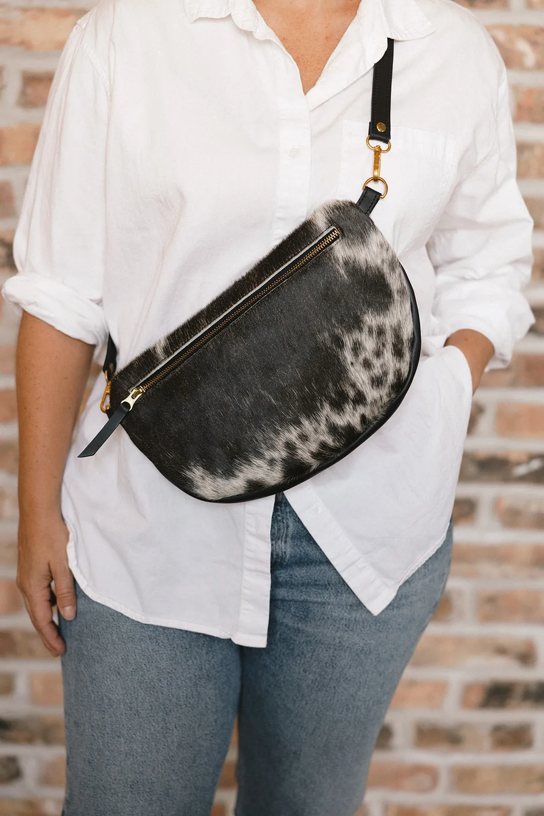 Cow Hair 2: The Big Sling, Black sold by Abby Alley product image thumbnail 2