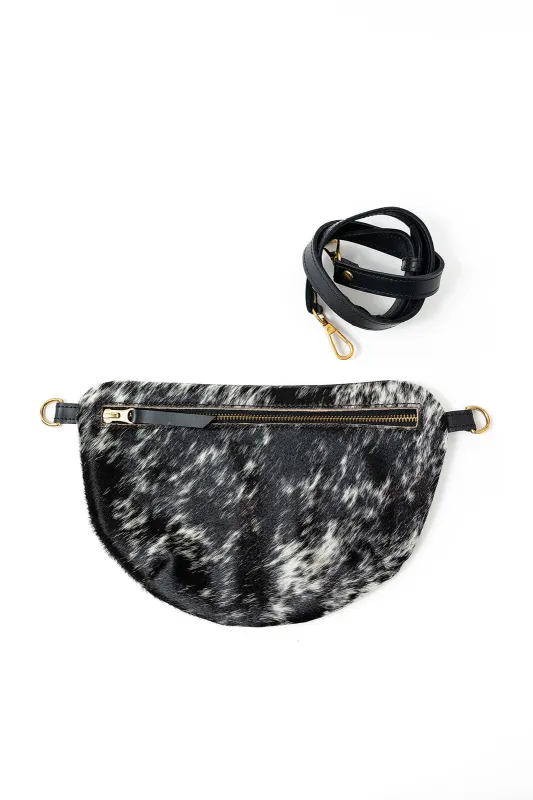 Cow Hair 1: Midi Sling, Black sold by Abby Alley