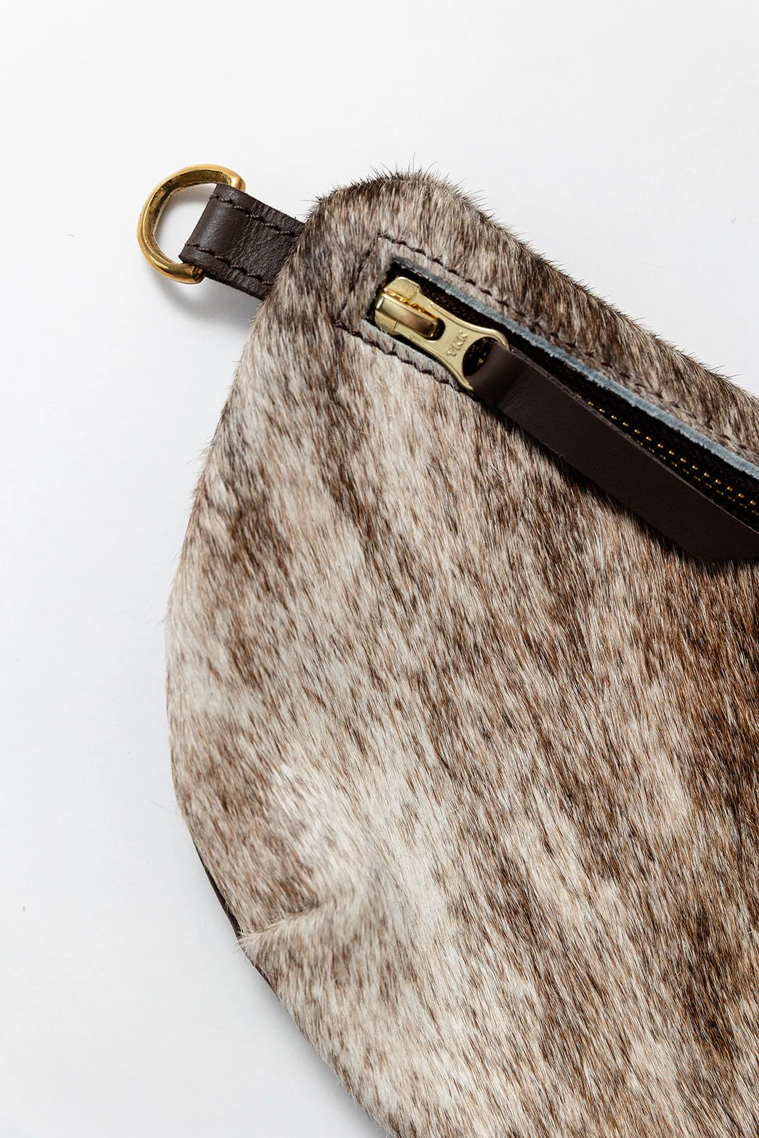 Cow Hair 16: Sling Bag, Mocha sold by Abby Alley product image thumbnail 5