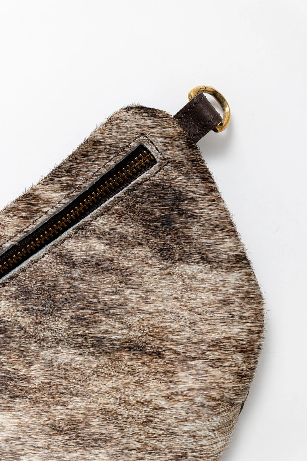 Cow Hair 16: Sling Bag, Mocha sold by Abby Alley product image thumbnail 4