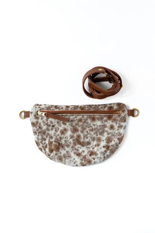 Cow Hair 15: Sling Bag, Pebbled Cognac sold by Abby Alley