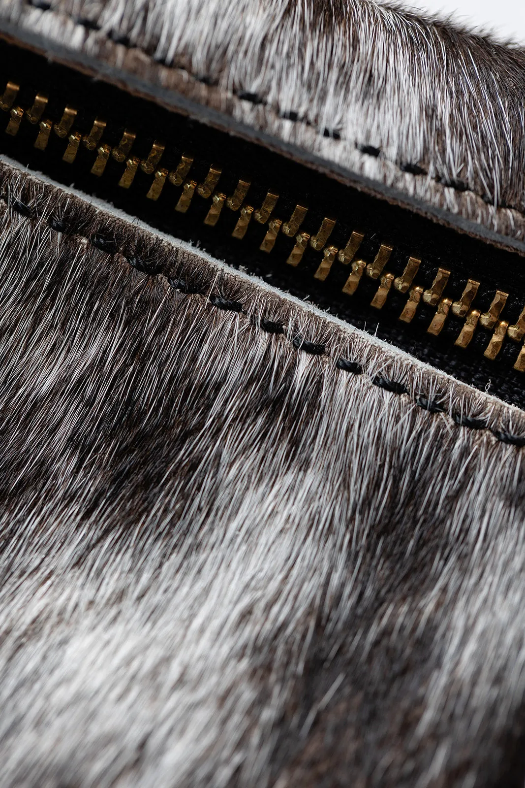 Cow Hair 7: Sling Bag, Pebbled Black sold by Abby Alley product image thumbnail 4