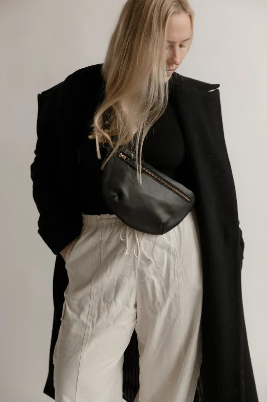 The Midi Sling, Black sold by Abby Alley