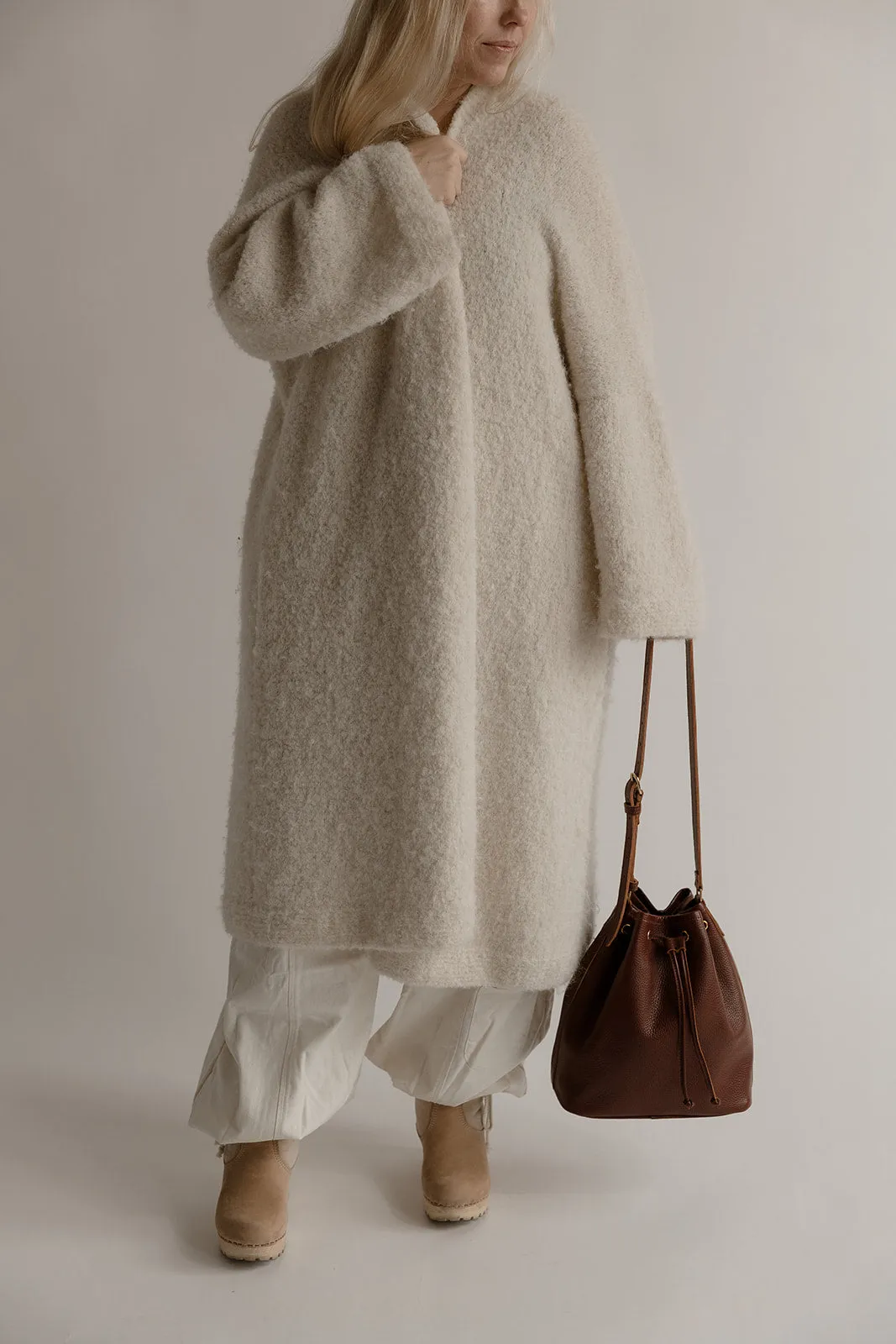 The Everyday Bucket Bag, Bordeaux sold by Abby Alley product image thumbnail 5