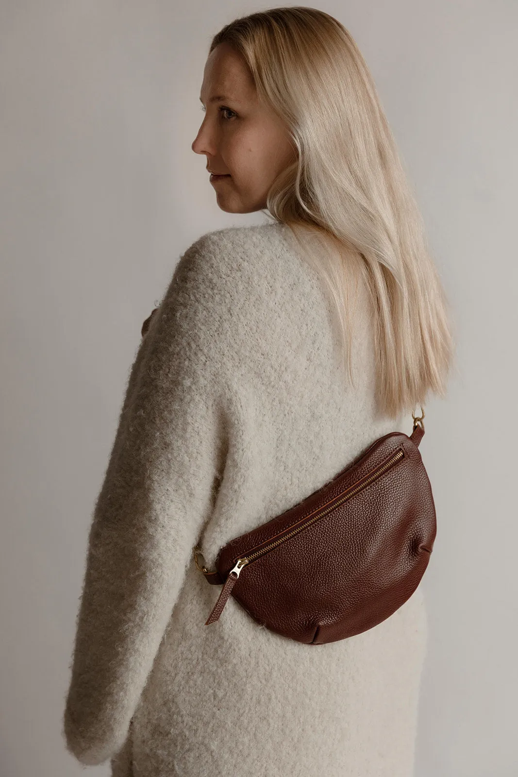 The Midi Sling, Bordeaux sold by Abby Alley product image thumbnail 5