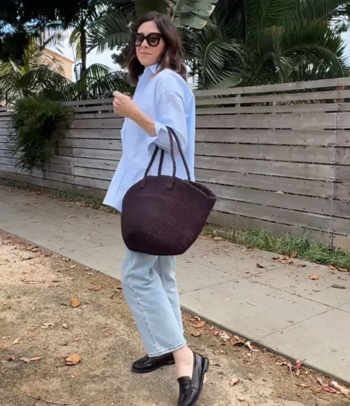 Sisal Market Tote, Mocha sold by Abby Alley