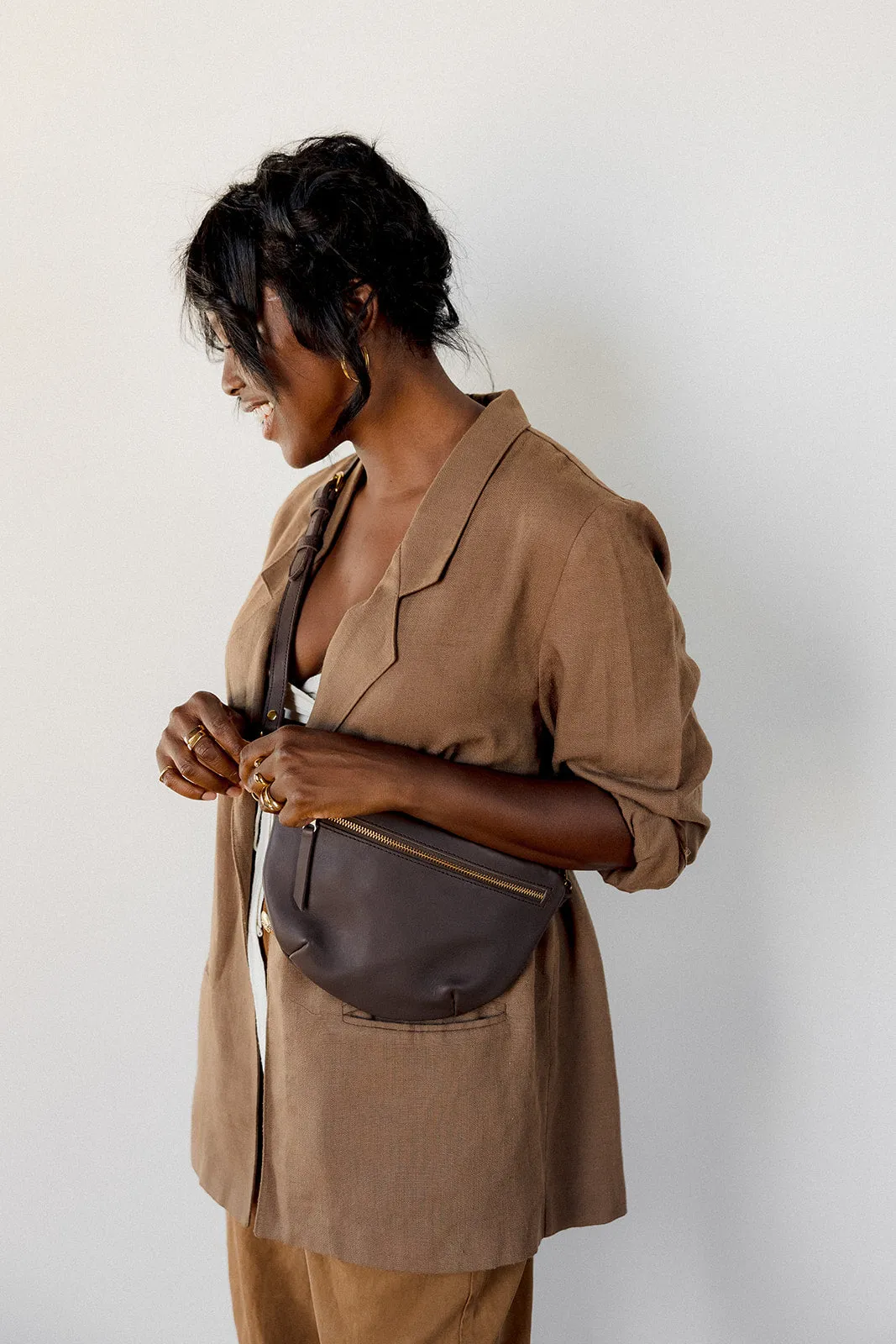 Sling Bag, Mocha sold by Abby Alley product image thumbnail 4