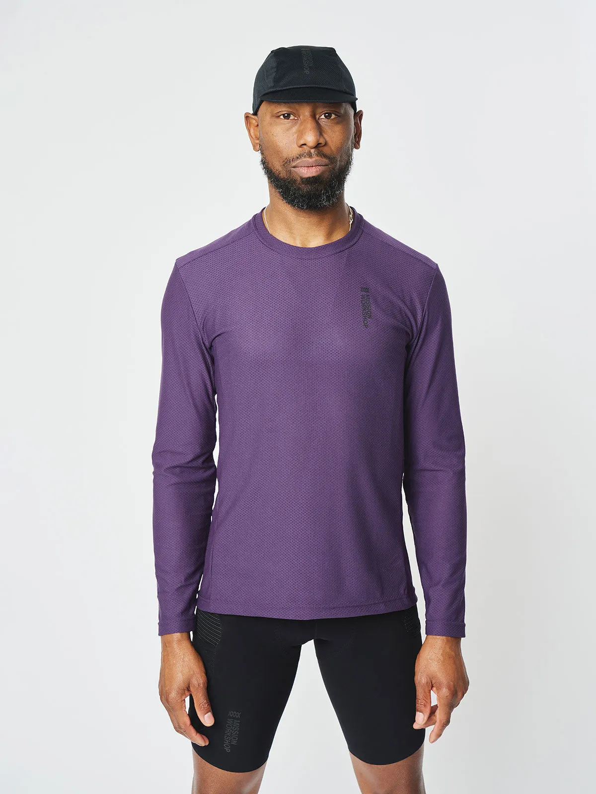 Mission Pro Tech Tee : LS Men's sold by Mission Workshop product image thumbnail 2