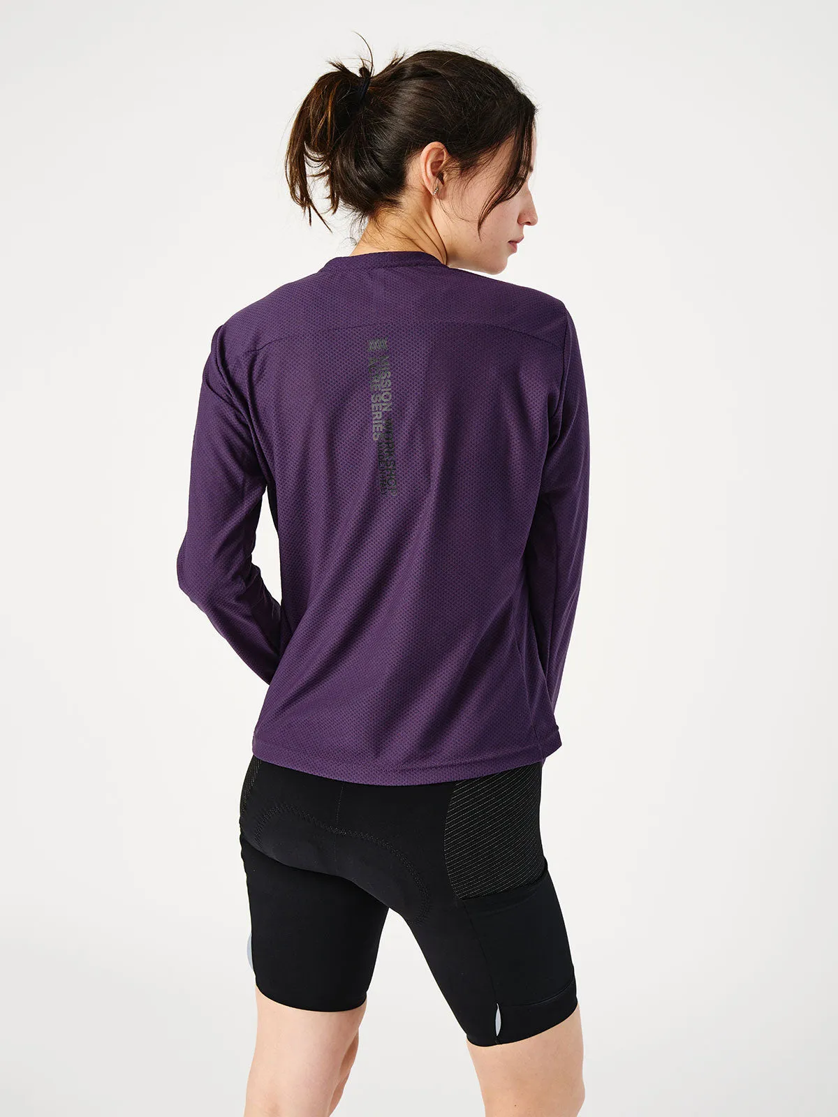 Mission Pro Tech Tee : LS Women's sold by Mission Workshop product image thumbnail 4