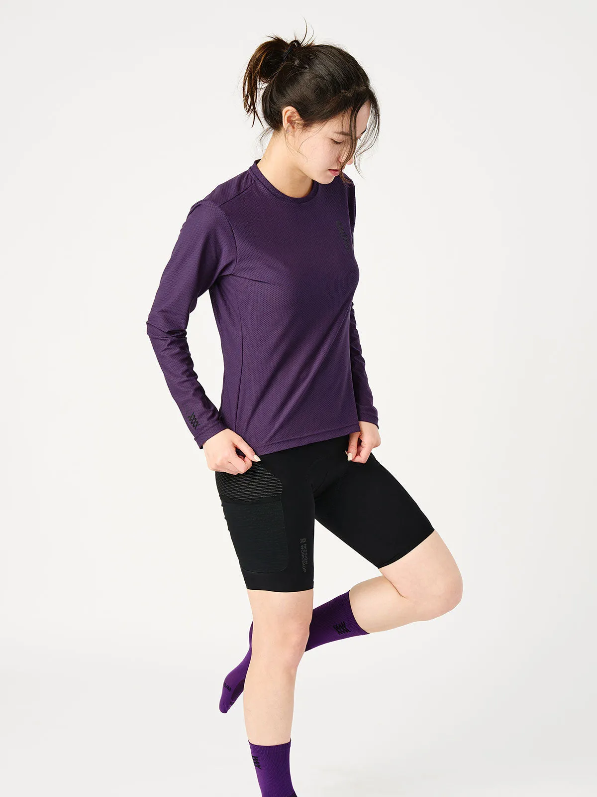 Mission Pro Tech Tee : LS Women's sold by Mission Workshop product image thumbnail 2