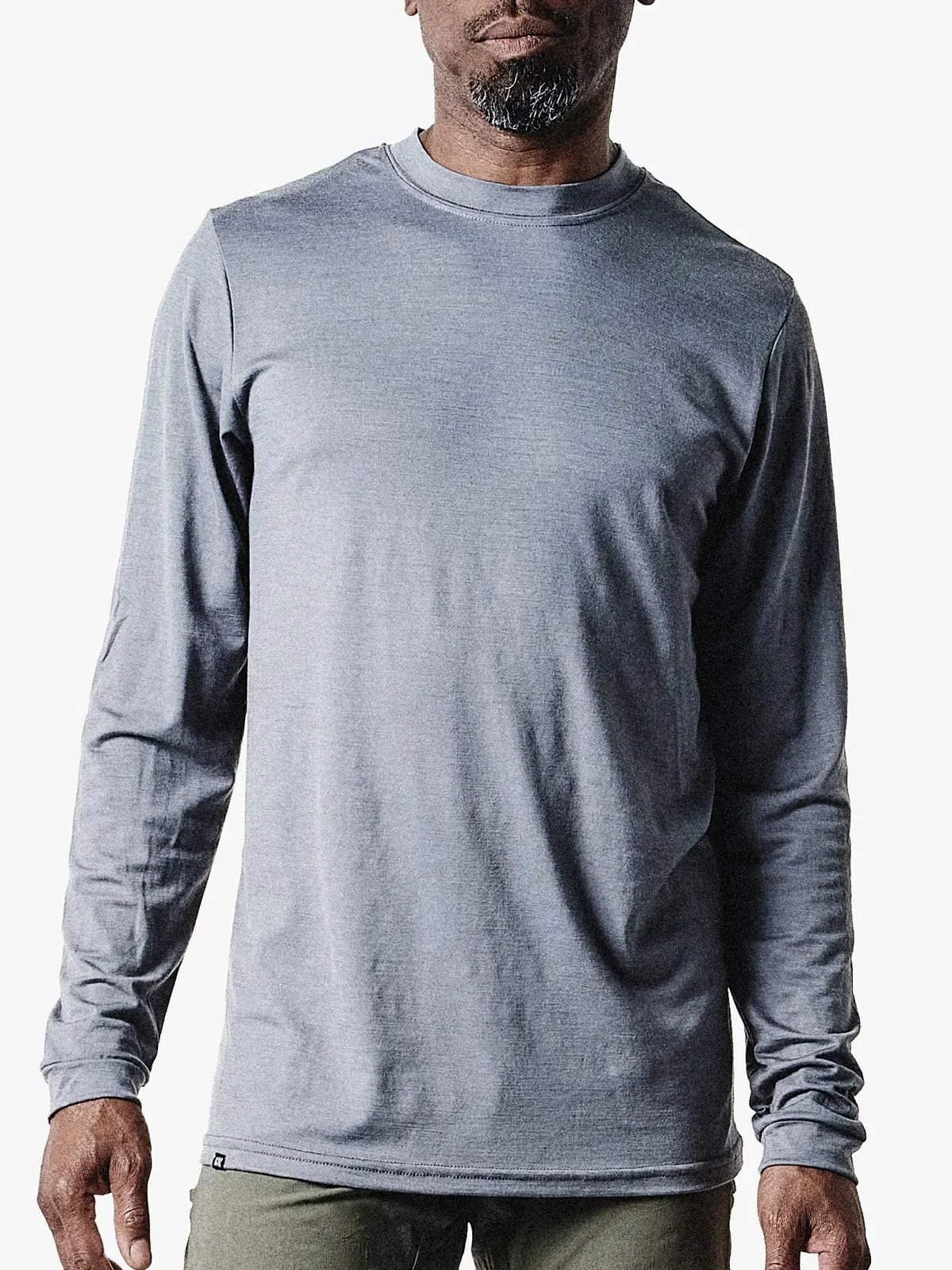 Long Sleeve Crew : Merino Wool sold by Mission Workshop