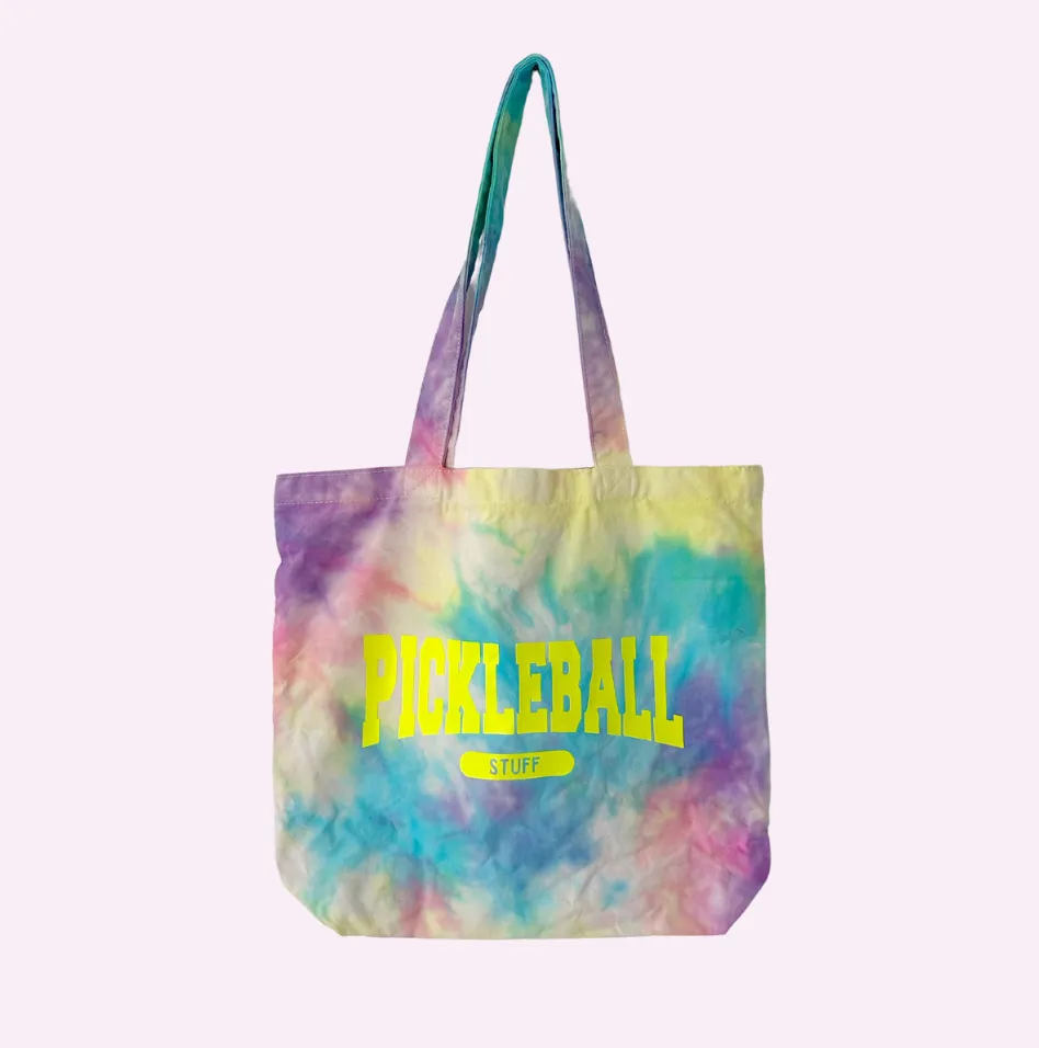 PICKLEBALL TOTE ♡ tie-dye tote bag sold by BFFS & BABES