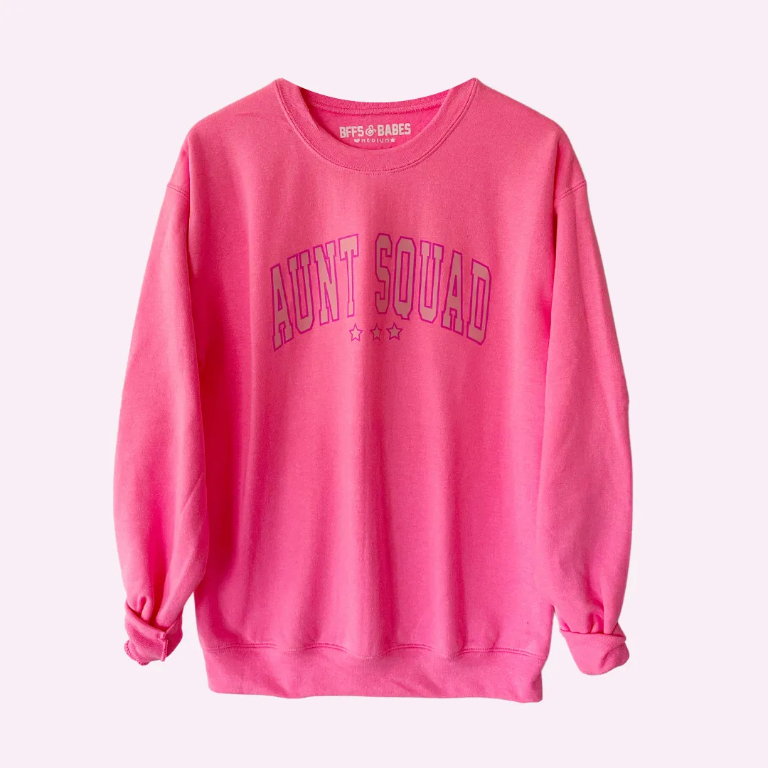 AUNT SQUAD ♡ printed sweatshirt sold by BFFS & BABES product image thumbnail 4