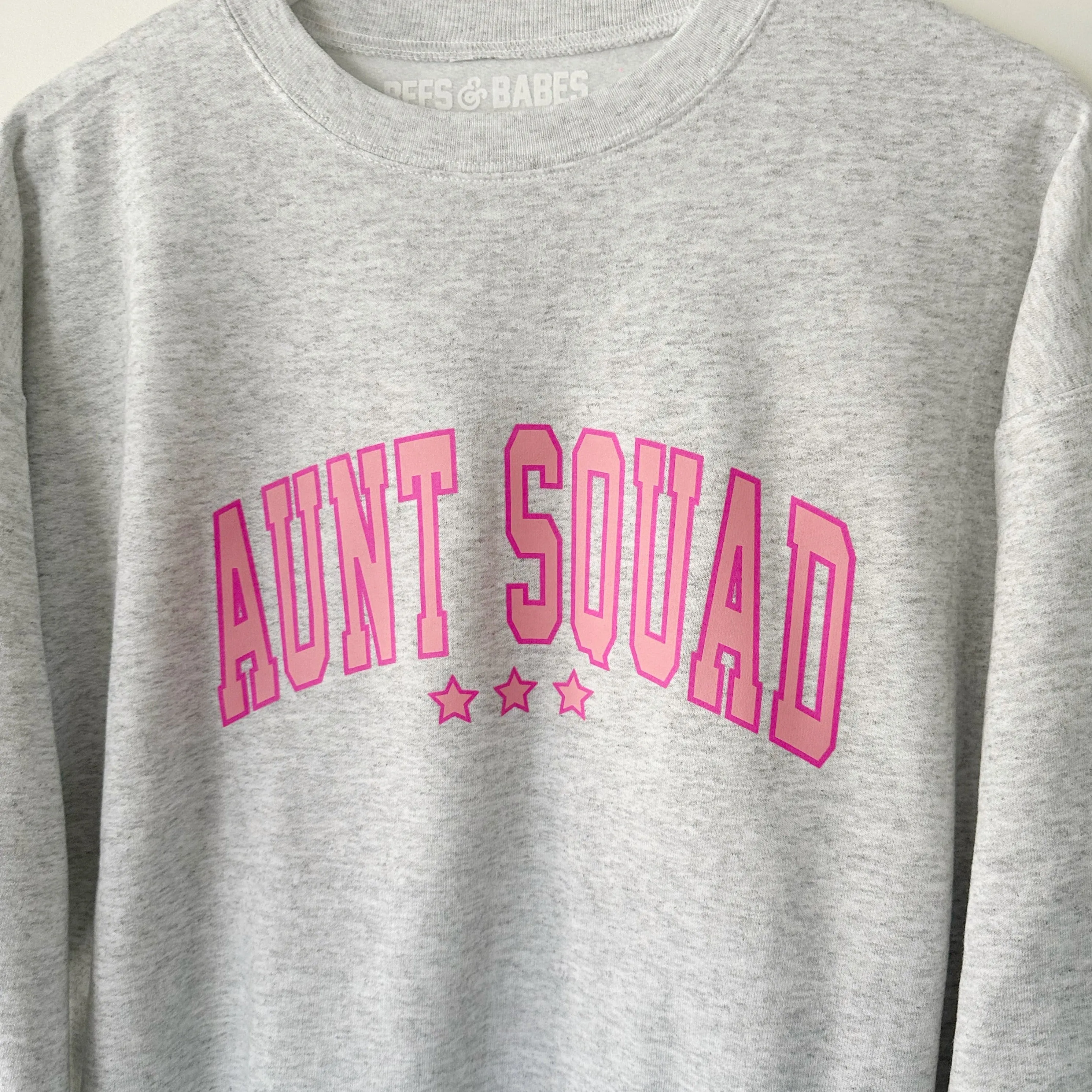AUNT SQUAD ♡ printed sweatshirt sold by BFFS & BABES product image thumbnail 5