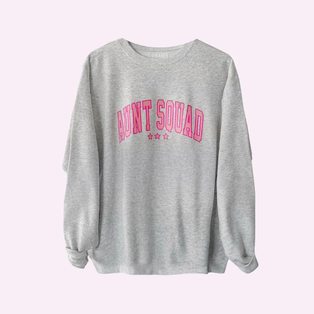 AUNT SQUAD ♡ printed sweatshirt sold by BFFS & BABES product image thumbnail 3