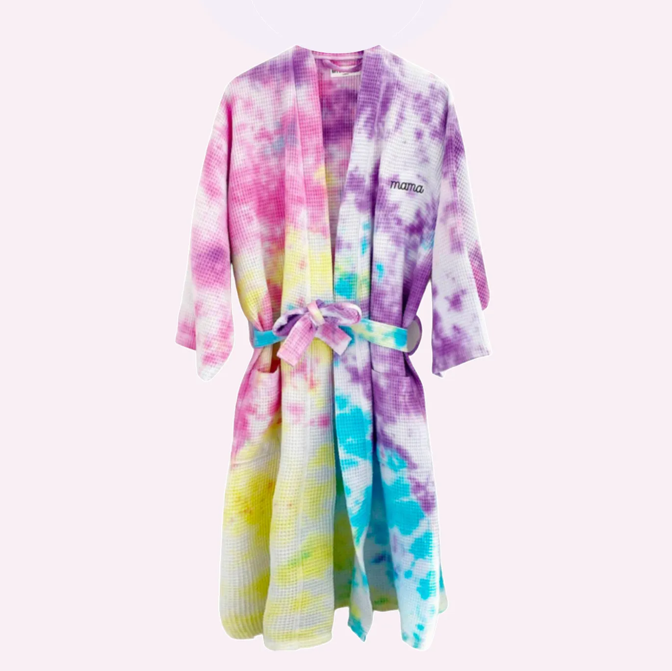 CANDYE CRUSH ♡ embroidered stitch full length robe sold by BFFS & BABES