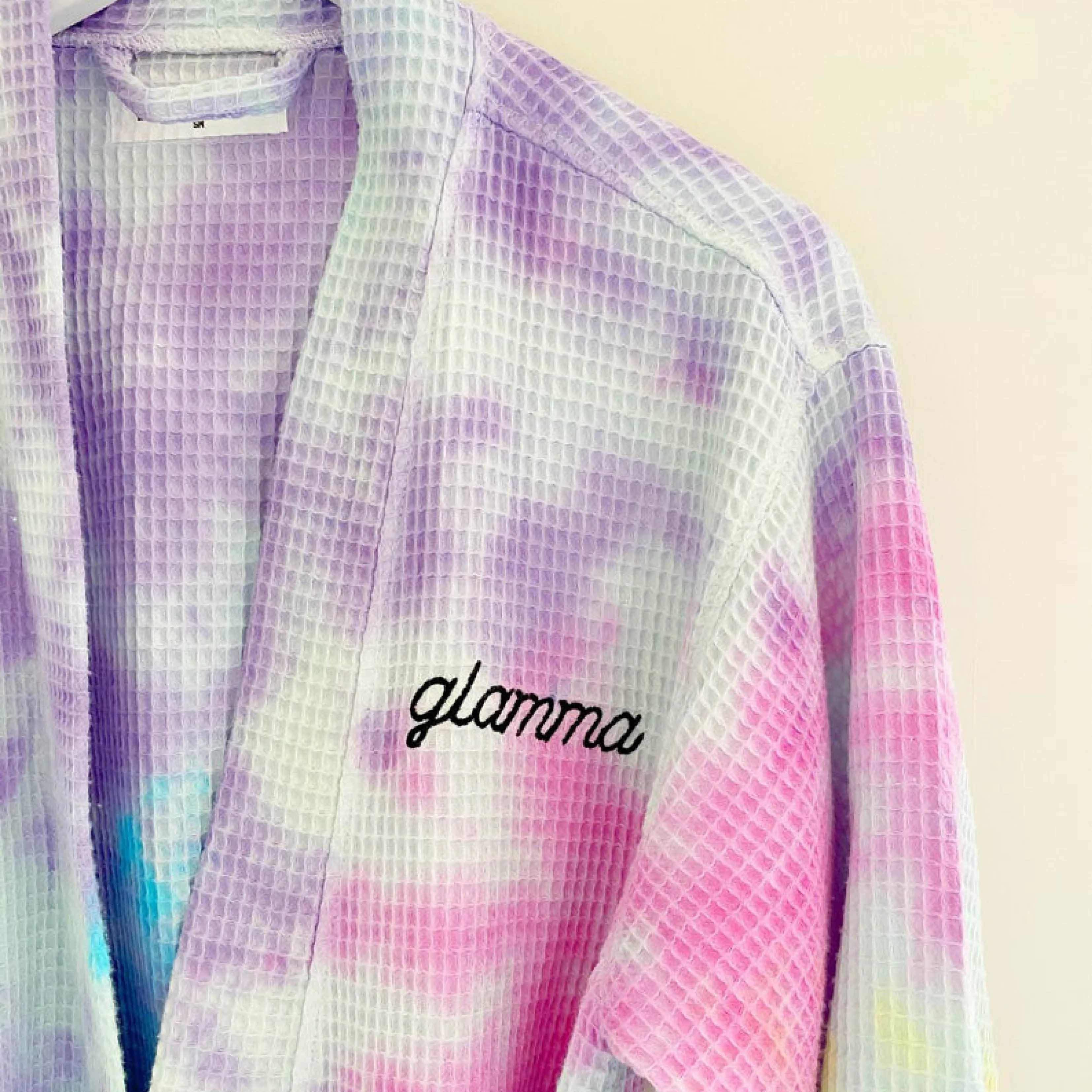 CANDYE CRUSH ♡ embroidered stitch full length robe sold by BFFS & BABES product image thumbnail 2