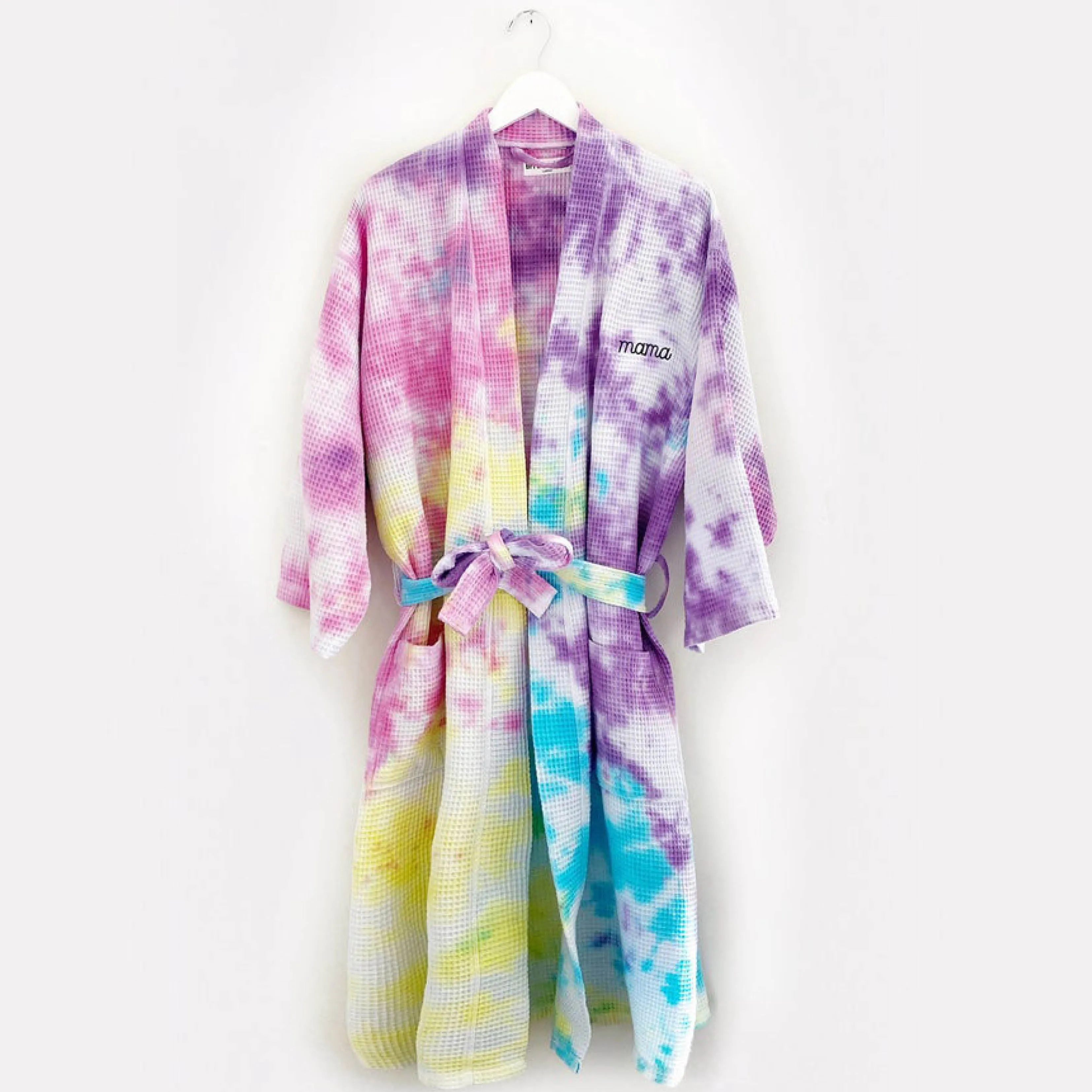 CANDYE CRUSH ♡ embroidered stitch full length robe sold by BFFS & BABES product image thumbnail 3