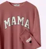 LOVE ON THE CUFF ♡ antique mama sweatshirt with personalized cuff sold by BFFS & BABES