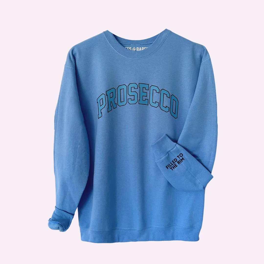 PROSECCO ♡ sweatshirt with customizable cuff sold by BFFS & BABES