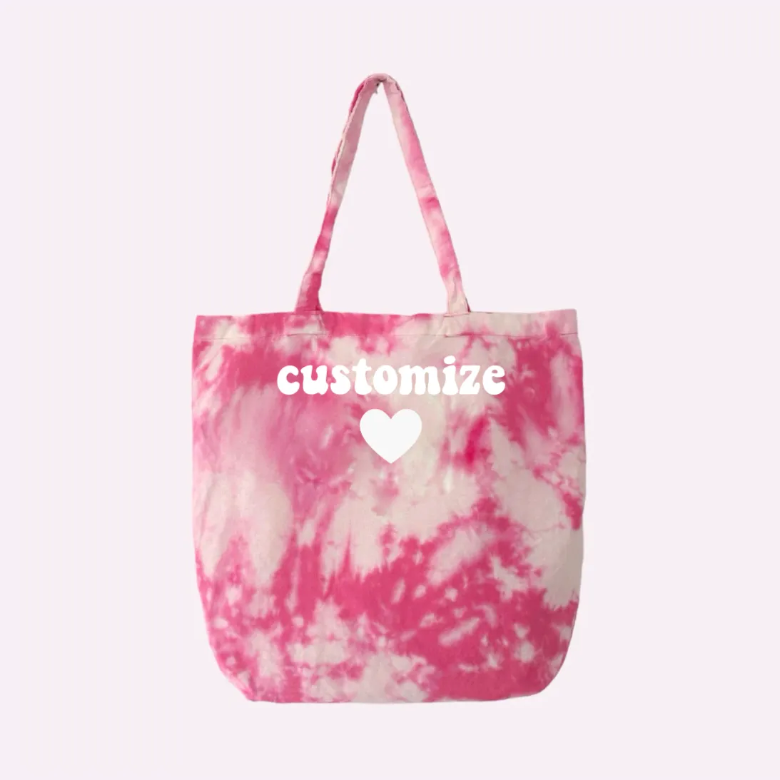 CUSTOM TOTE ♡ lightweight tie-dye tote sold by BFFS & BABES