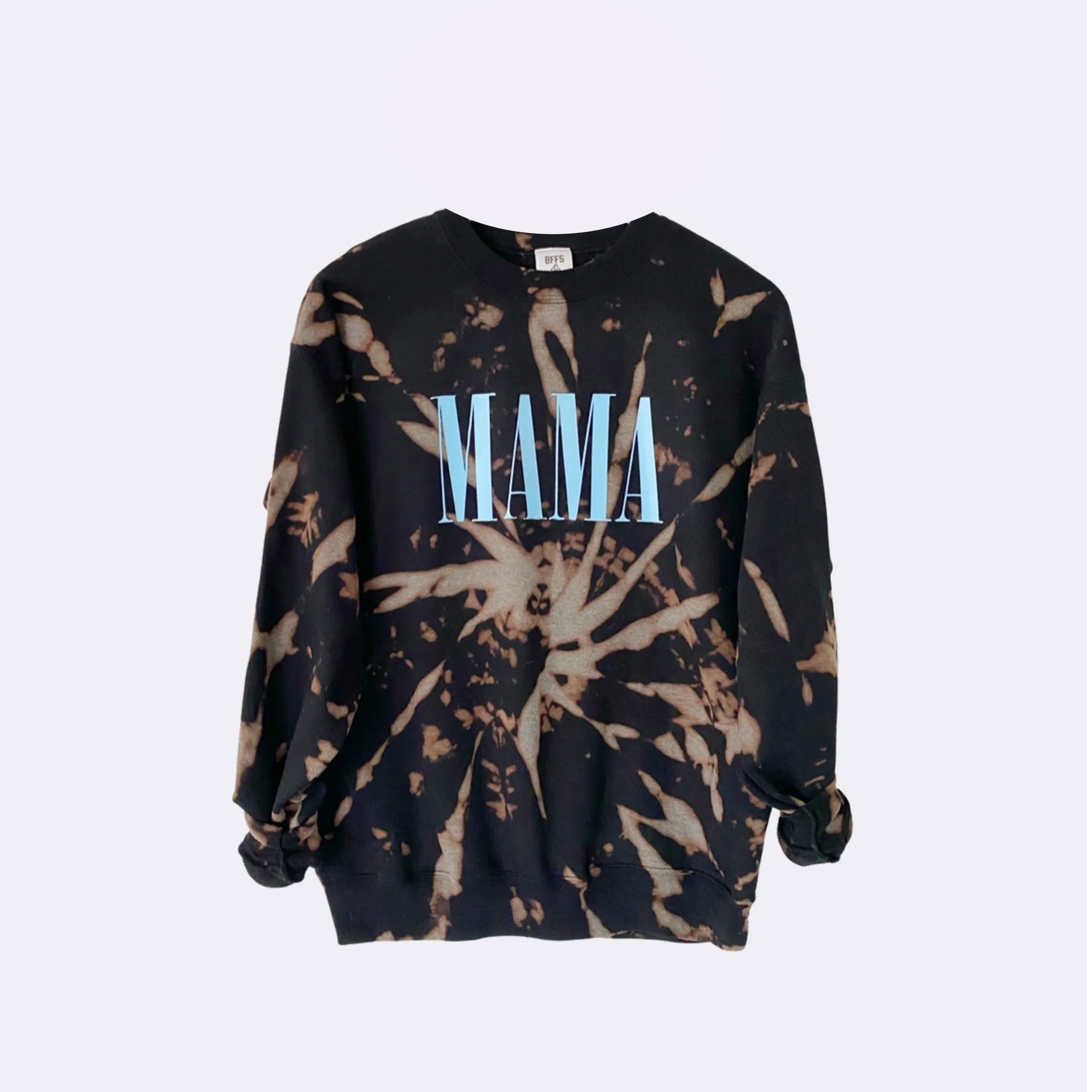 GLOW UP MAMA ♡ adult flip it sweatshirt with mama print sold by BFFS & BABES product image thumbnail 2