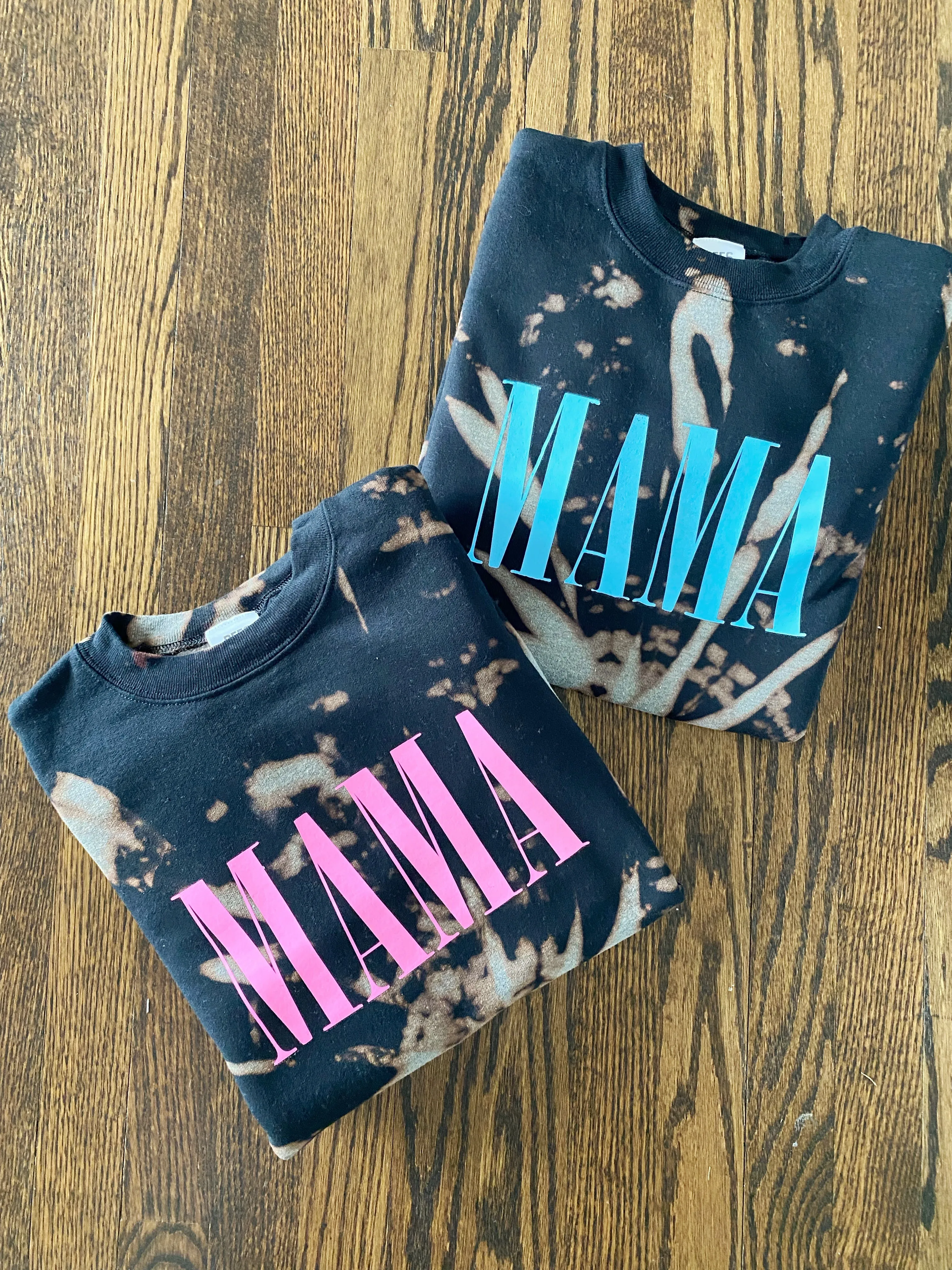 GLOW UP MAMA ♡ adult flip it sweatshirt with mama print sold by BFFS & BABES product image thumbnail 3