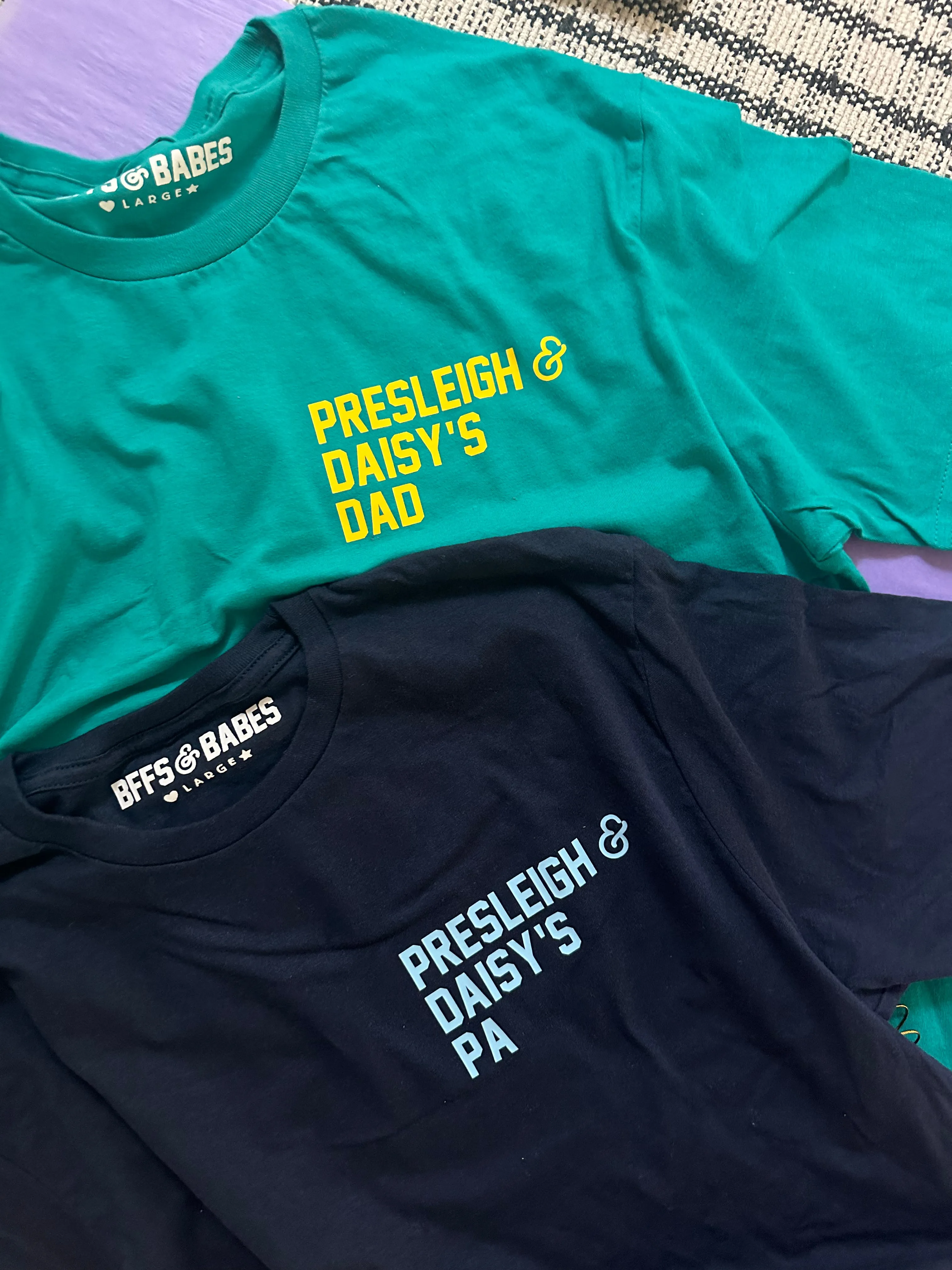 KEEP U CLOSE ♡ teal personalizable t-shirt sold by BFFS & BABES product image thumbnail 2