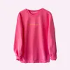 ONLY HERE STITCH ♡ pink embroidered sweatshirt sold by BFFS & BABES