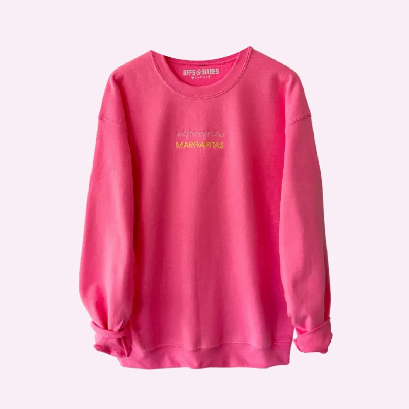 ONLY HERE STITCH ♡ pink embroidered sweatshirt sold by BFFS & BABES