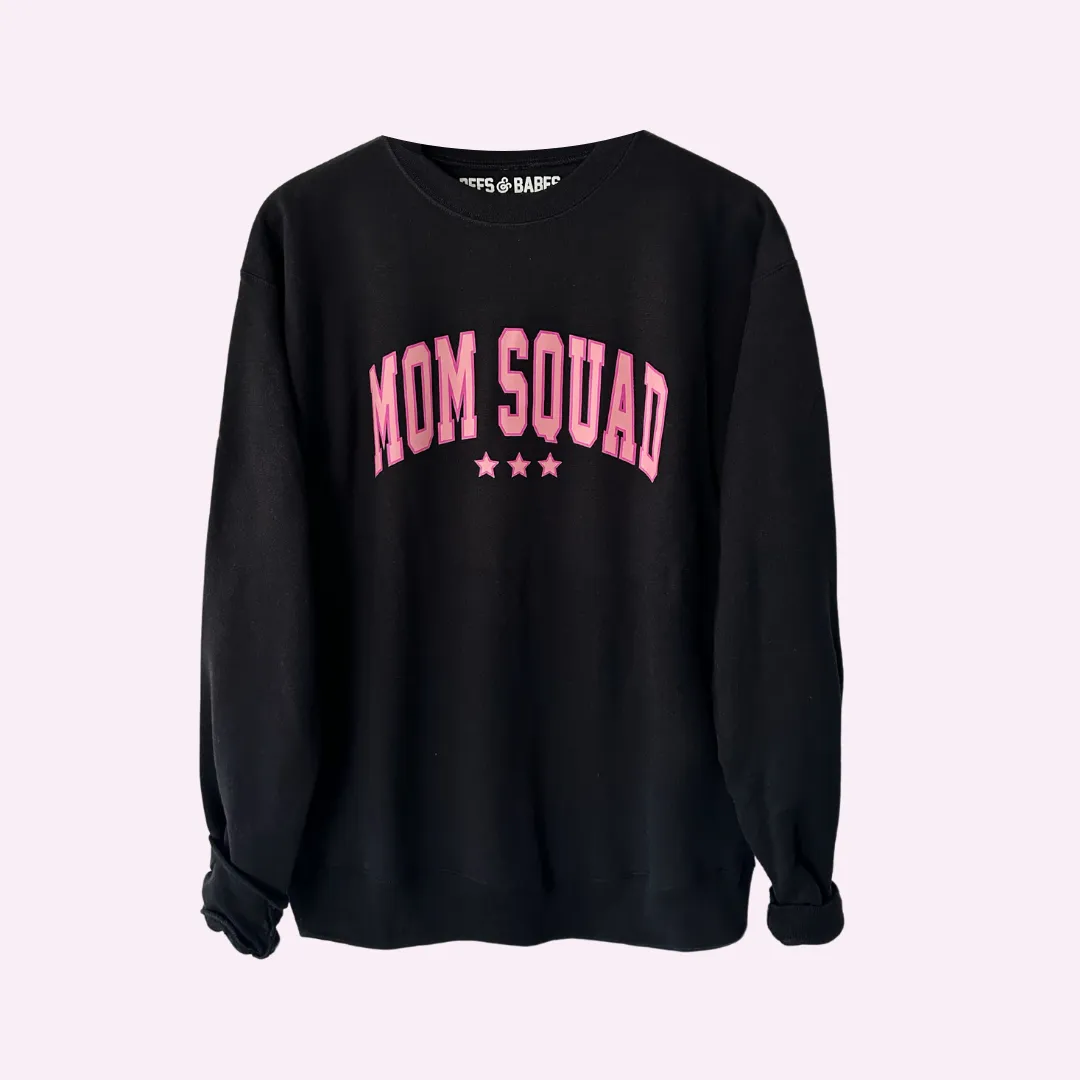 MOM SQUAD ♡ printed sweatshirt sold by BFFS & BABES