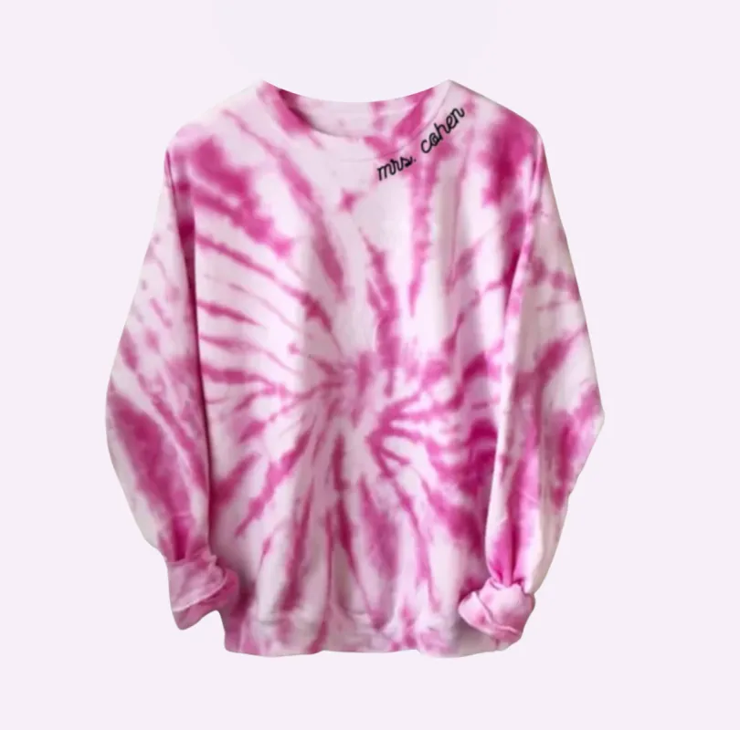PINK SWIRL STITCH ♡ adult sweatshirt sold by BFFS & BABES