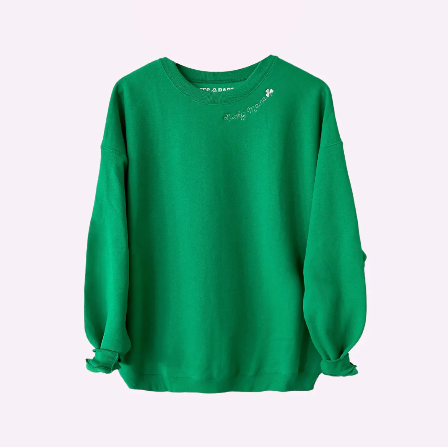 CUSTOM LUCKY STITCH ♡ adult embroidered sweatshirt sold by BFFS & BABES