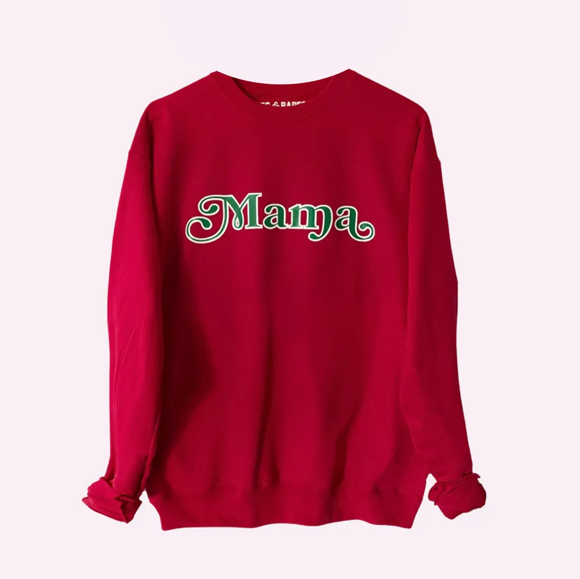 HOLIDAY MAMA SWEATSHIRT ♡ adult sweatshirt with mama print sold by BFFS & BABES