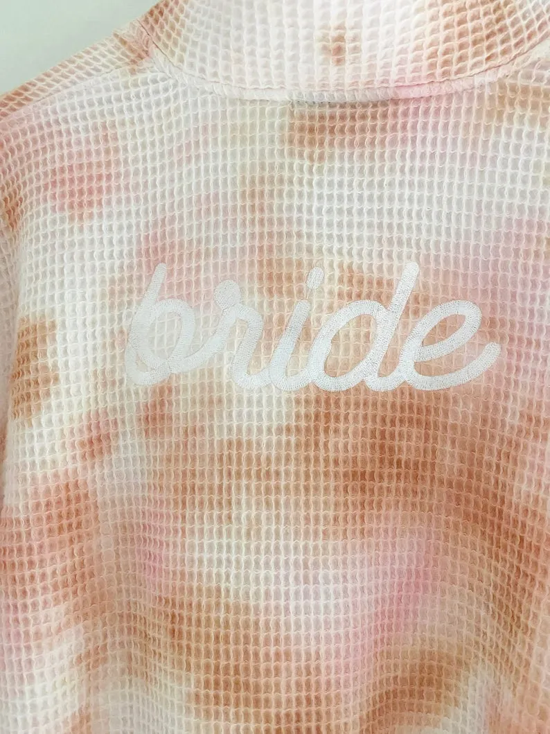 GOTYA BACK ♡ embroidered stitch on back mini robe sold by BFFS & BABES product image thumbnail 2