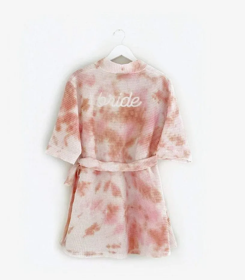 GOTYA BACK ♡ embroidered stitch on back mini robe sold by BFFS & BABES product image thumbnail 4