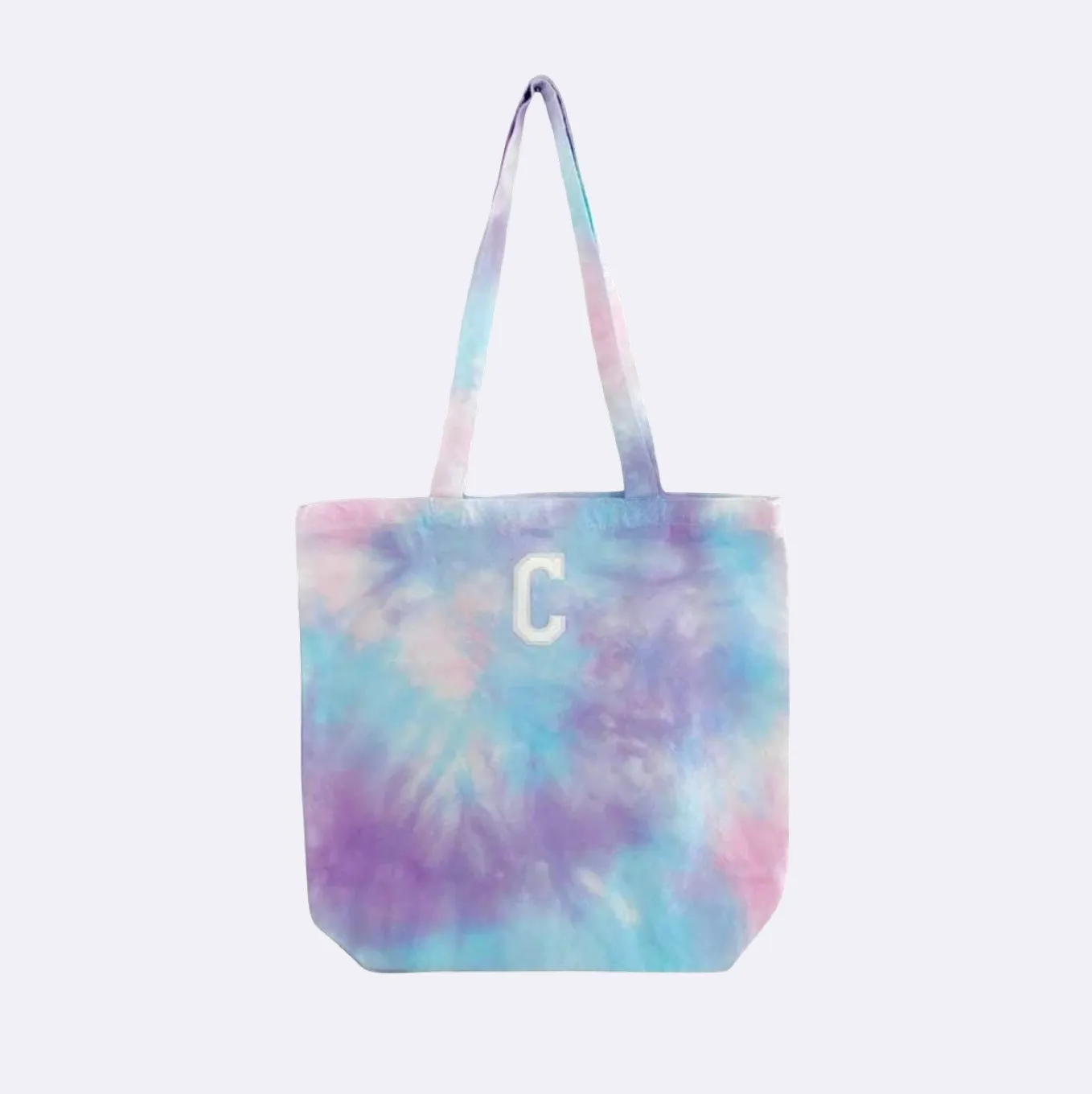 BFF INITIAL TOTE ♡ custom color + personalized initial tote sold by BFFS & BABES