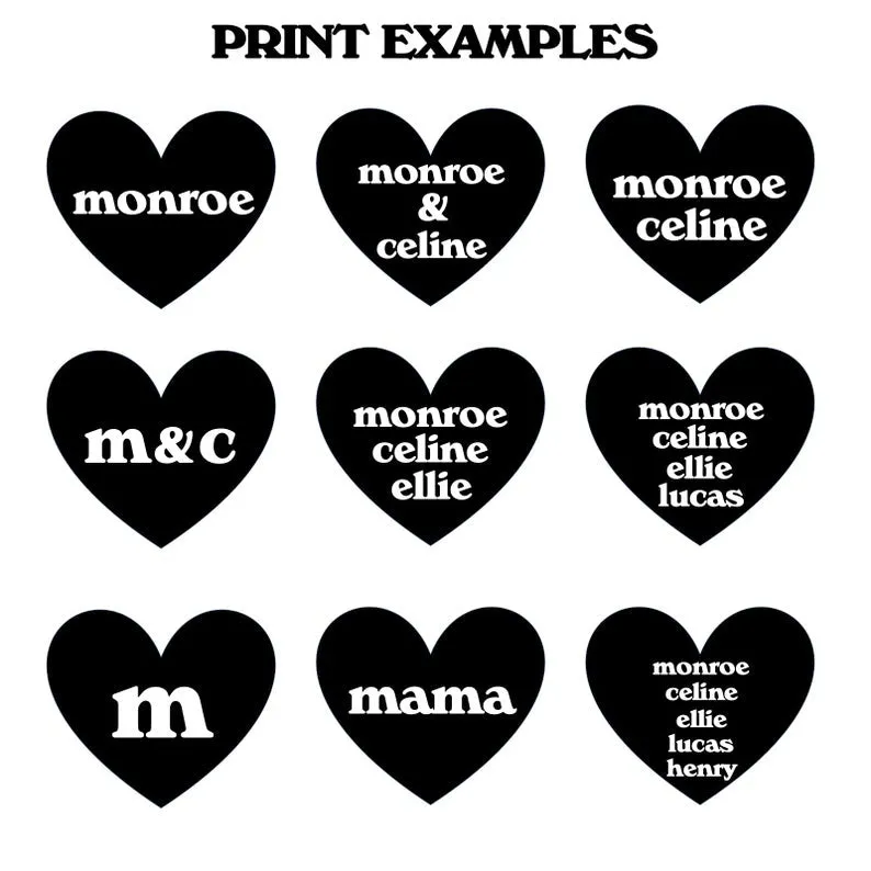 HEART U MOST ♡ pink punch adult sweatshirt sold by BFFS & BABES product image thumbnail 5