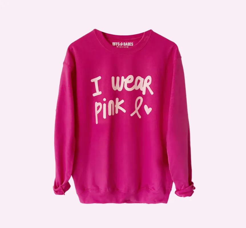GRAFFITI PINK ♡ printed sweatshirt sold by BFFS & BABES