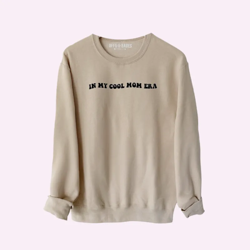 COOL MOM ERA ♡ beige sweatshirt with print sold by BFFS & BABES
