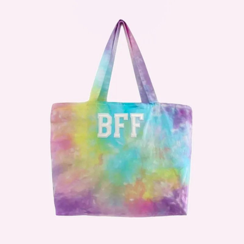GIRLS TRIP ♡ multie rainbow tote sold by BFFS & BABES