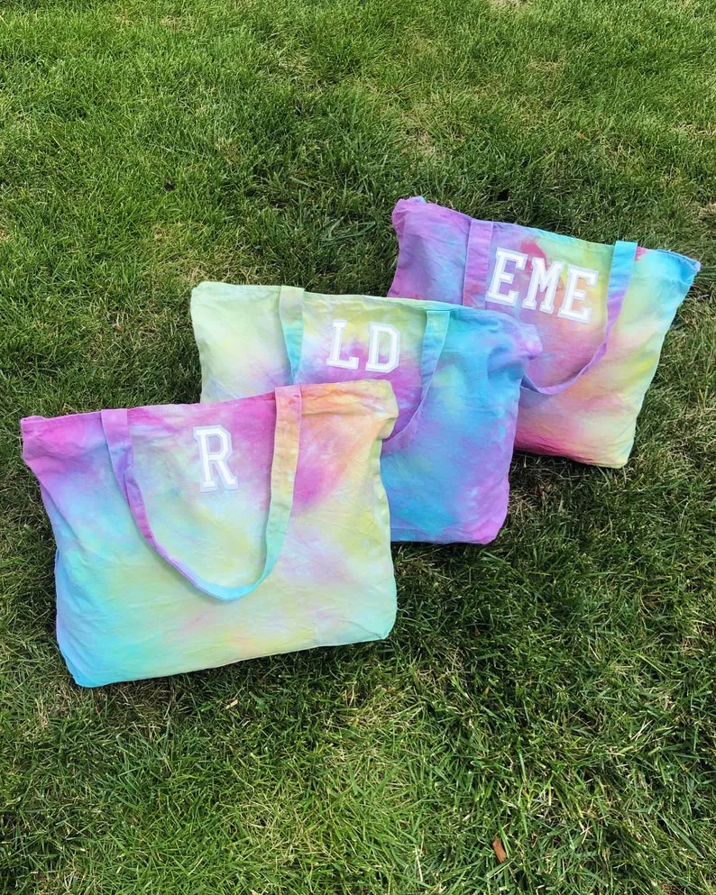 GIRLS TRIP ♡ multie rainbow tote sold by BFFS & BABES product image thumbnail 4