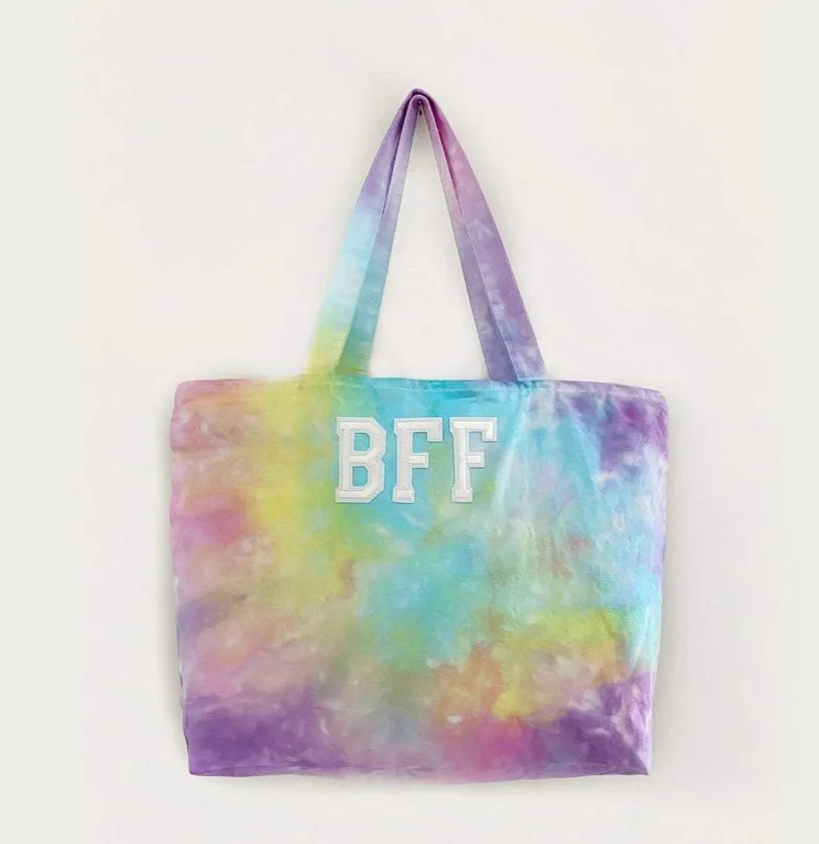 GIRLS TRIP ♡ multie rainbow tote sold by BFFS & BABES product image thumbnail 2